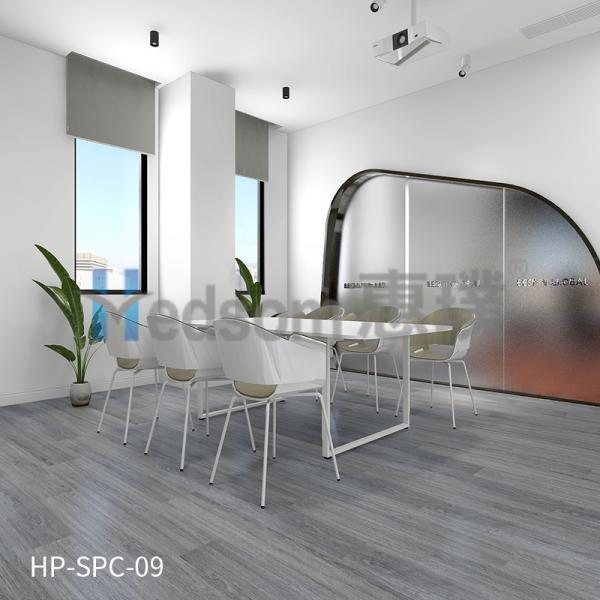 HP-SPC-09 惠璞石塑鎖扣地板安裝效果